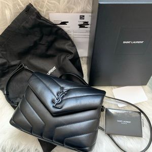 🚫SOLD🚫 YSL Toy Lou Lou black on black authentic